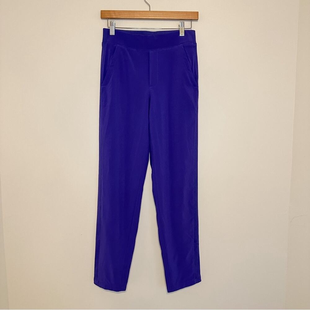 Athleta Brooklyn Pants Lined Purple